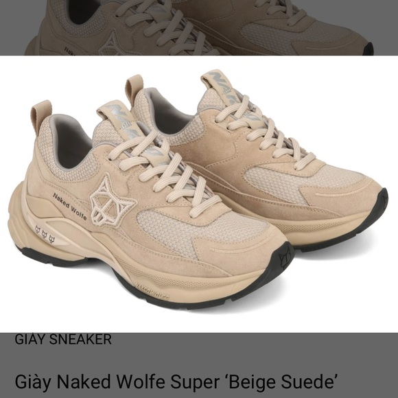 Naked Wolfe | Shoes | New Naked Wolfe Super Beige Suede